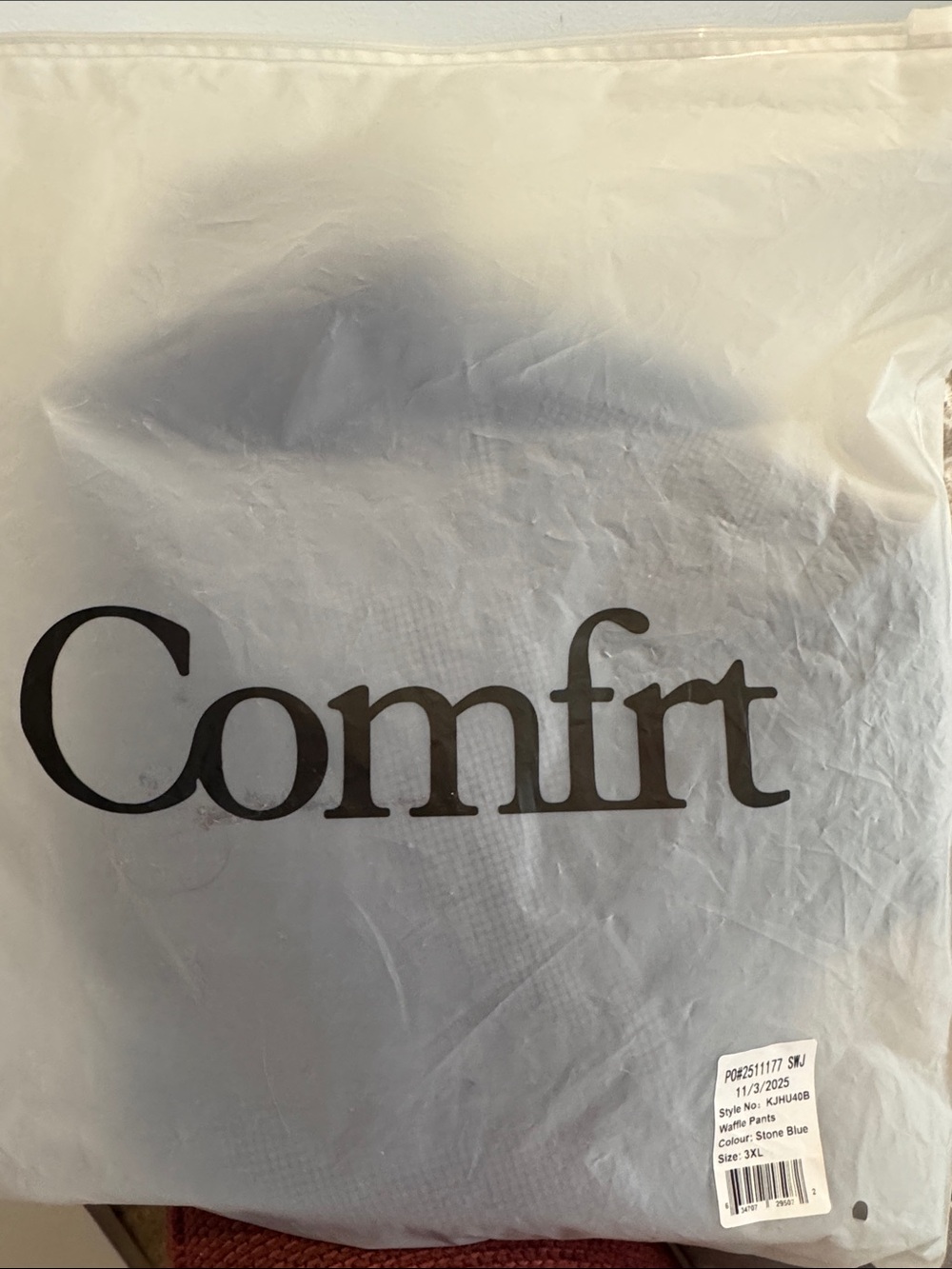 Comfort Women Stone Blue Pants & Jumpsuits